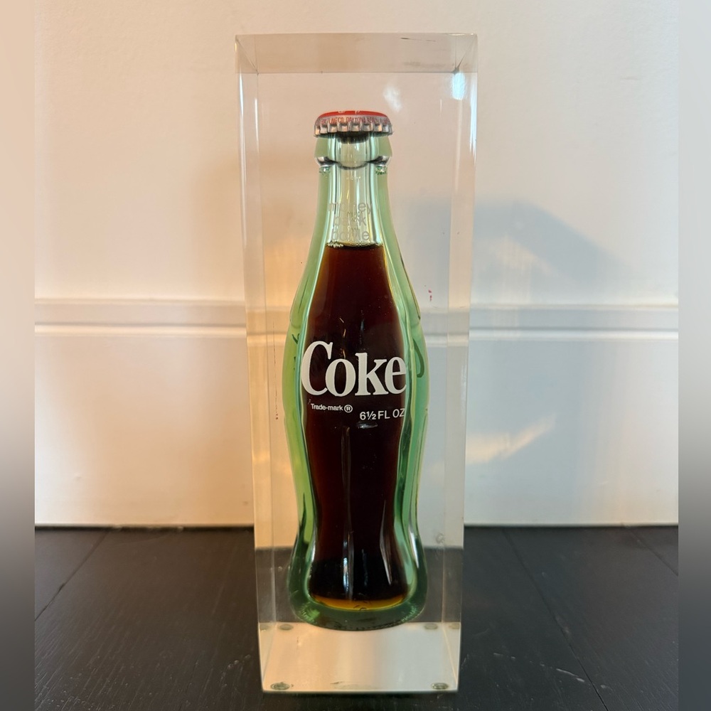 Vintage diet coke sculpture
